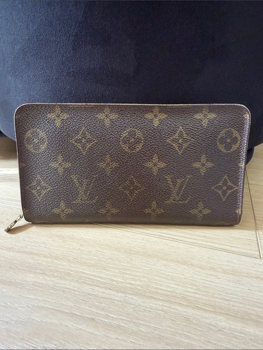 Vintage Louis Vuitton Monogram Zip-Around Wallet
